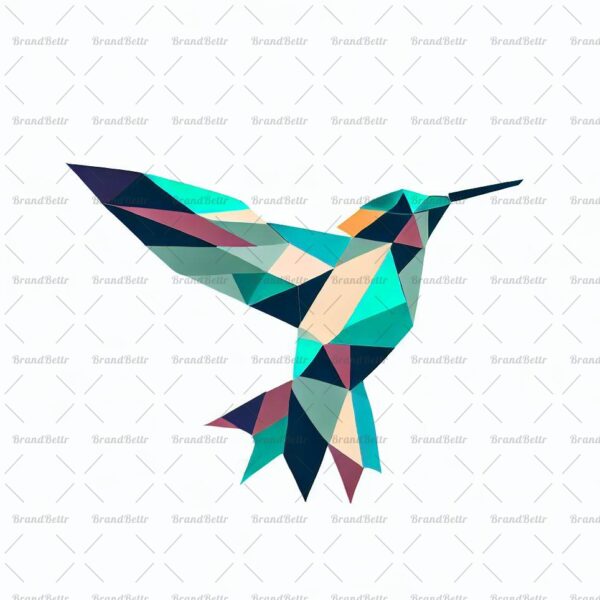 Geometrischer Kolibri